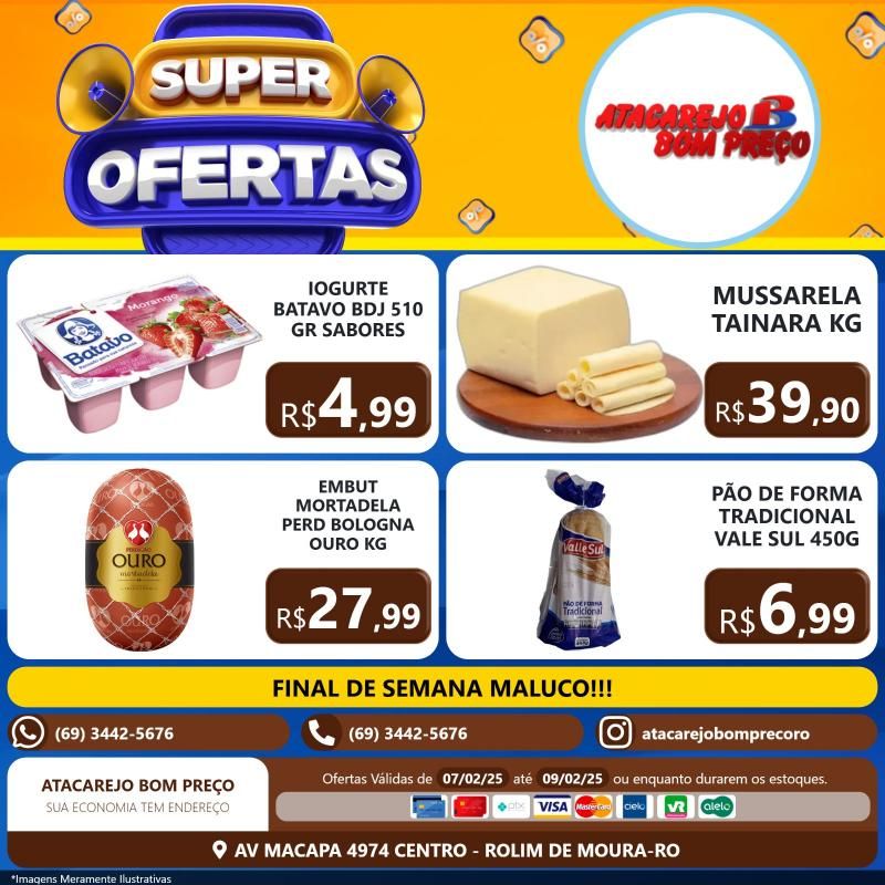 Promoção do Atacarejo Bom Preço de Rolim de Moura Promoção do Atacarejo Bom Preço de Rolim de Moura