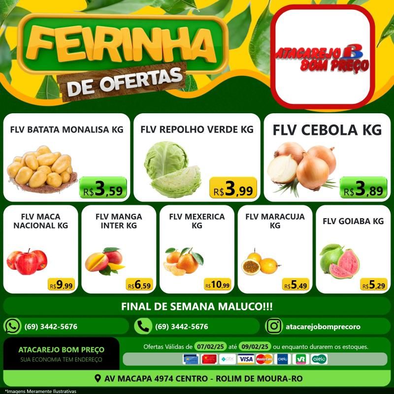Promoção do Atacarejo Bom Preço de Rolim de Moura Promoção do Atacarejo Bom Preço de Rolim de Moura