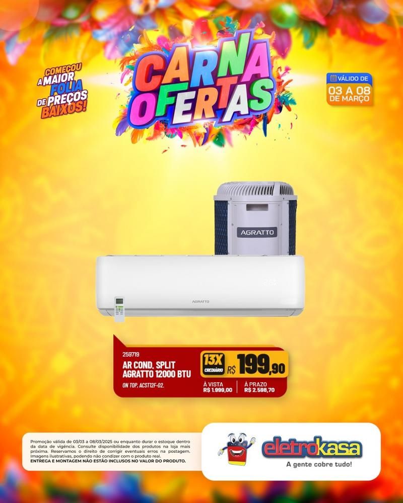 Folia de preços e condições imbatíveis, nas lojas eletroKasa, em Rolim de Moura Folia de preços e condições imbatíveis, nas lojas eletroKasa, em Rolim de Moura