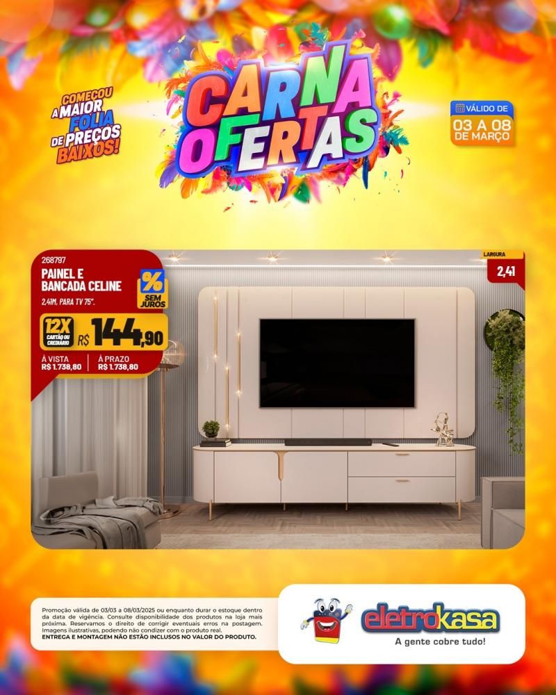 Folia de preços e condições imbatíveis, nas lojas eletroKasa, em Rolim de Moura Folia de preços e condições imbatíveis, nas lojas eletroKasa, em Rolim de Moura