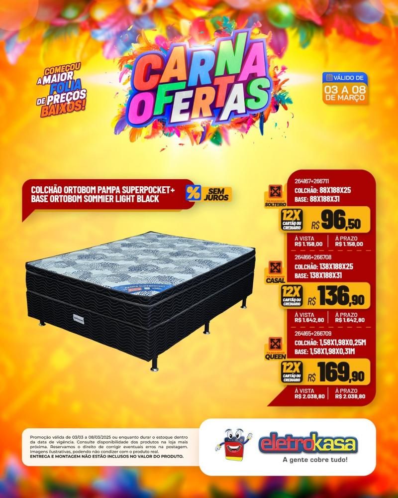 Folia de preços e condições imbatíveis, nas lojas eletroKasa, em Rolim de Moura Folia de preços e condições imbatíveis, nas lojas eletroKasa, em Rolim de Moura