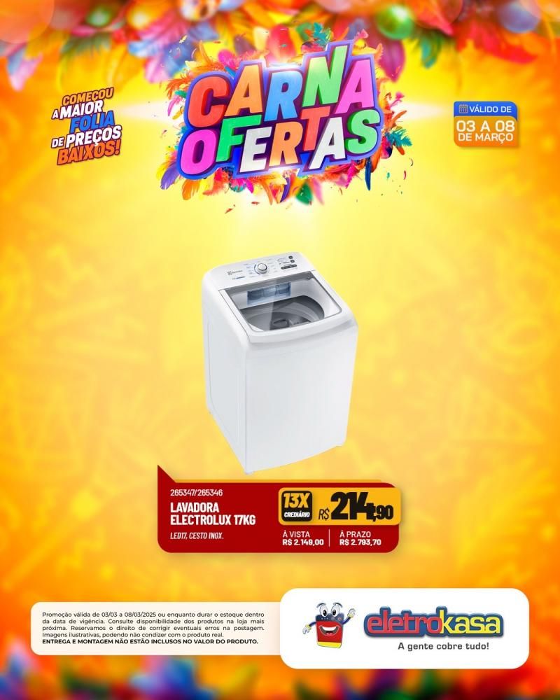 Folia de preços e condições imbatíveis, nas lojas eletroKasa, em Rolim de Moura Folia de preços e condições imbatíveis, nas lojas eletroKasa, em Rolim de Moura