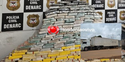 FRONTEIRAS PROTEGIDAS: Denarc prende motorista de carreta com 270 quilos de cocaína FRONTEIRAS PROTEGIDAS: Denarc prende motorista de carreta com 270 quilos de cocaína