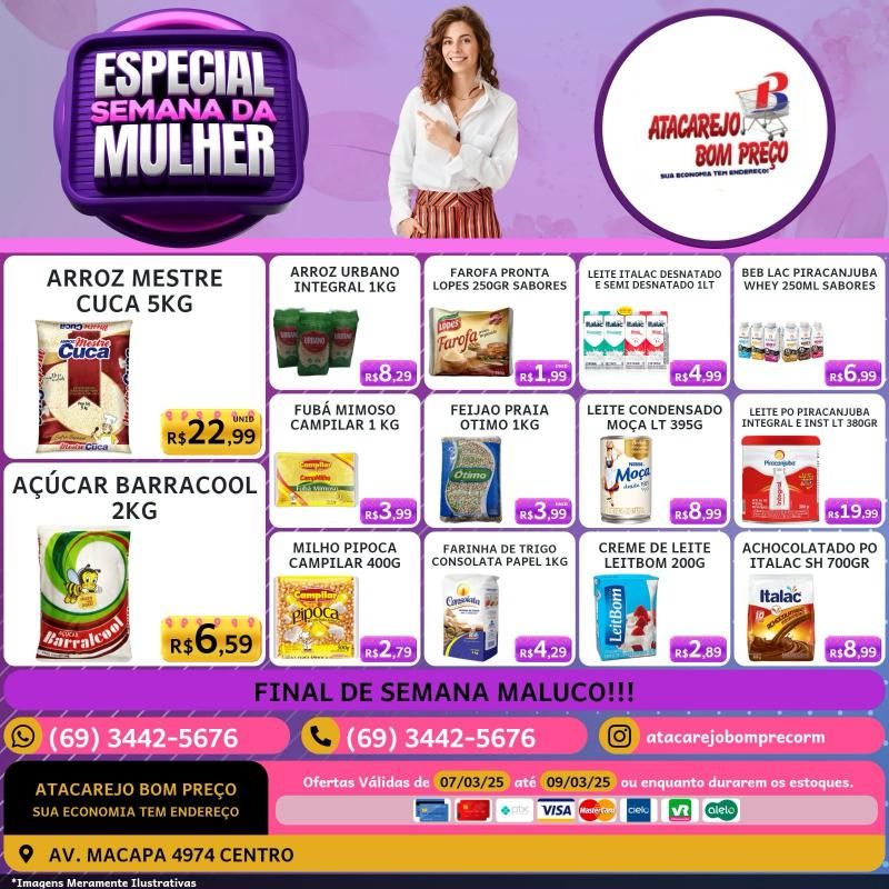 Ofertas do Atacarejo Bom Preço de Rolim de Moura Ofertas do Atacarejo Bom Preço de Rolim de Moura