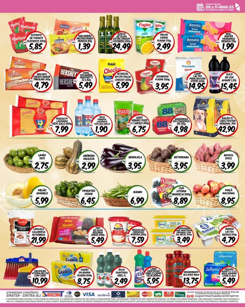 Ofertas Supermercado Central de Rolim de Moura Ofertas Supermercado Central de Rolim de Moura