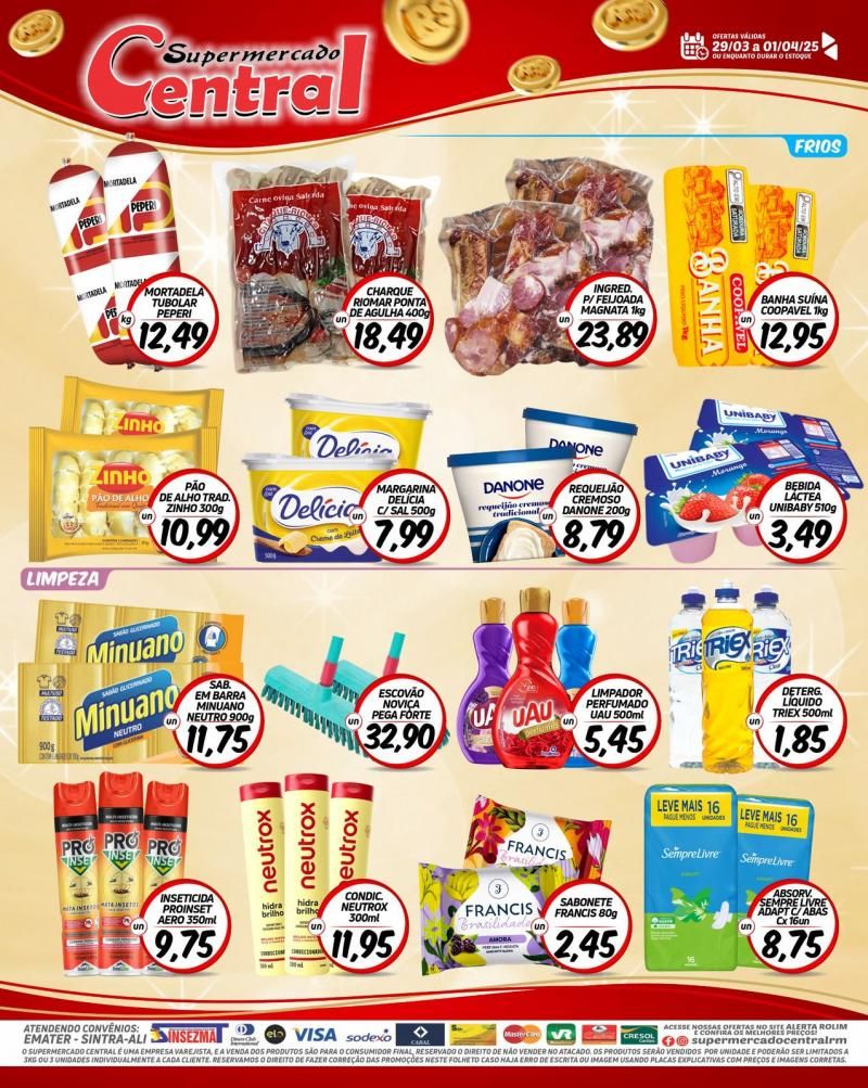 Ofertas Supermercado Central de Rolim de Moura Ofertas Supermercado Central de Rolim de Moura