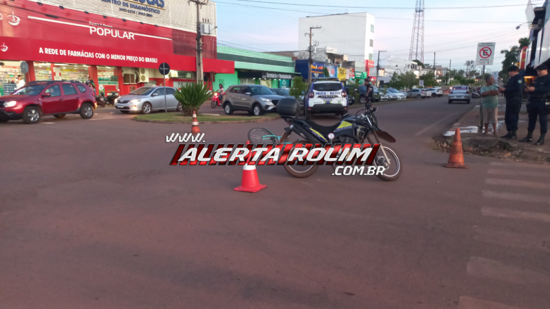 Acidente de trânsito foi registrado nesta tarde em Rolim de Moura Acidente de trânsito foi registrado nesta tarde em Rolim de Moura