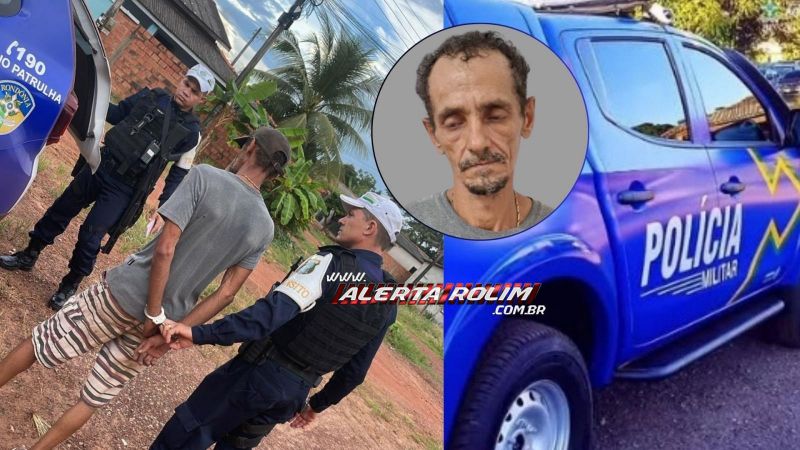 Acusado de homicídio, condenado a 23 de prisão, foi preso pela equipe da PTRAN da PM, em Rolim de Moura Acusado de homicídio, condenado a 23 de prisão, foi preso pela equipe da PTRAN da PM, em Rolim de Moura