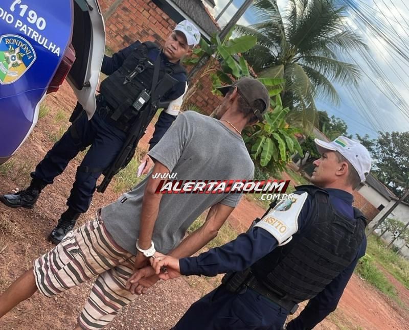 Acusado de homicídio, condenado a 23 de prisão, foi preso pela equipe da PTRAN da PM, em Rolim de Moura Acusado de homicídio, condenado a 23 de prisão, foi preso pela equipe da PTRAN da PM, em Rolim de Moura