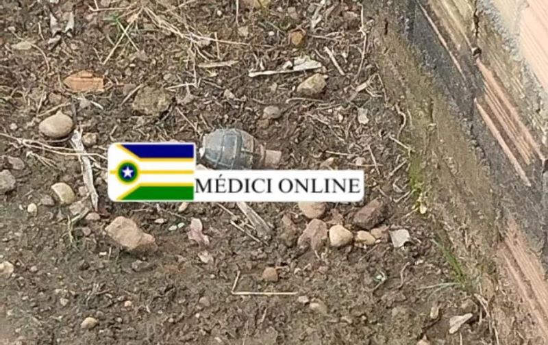 Artefato explosivo foi encontrado nesta manhã em Presidente Médici Artefato explosivo foi encontrado nesta manhã em Presidente Médici