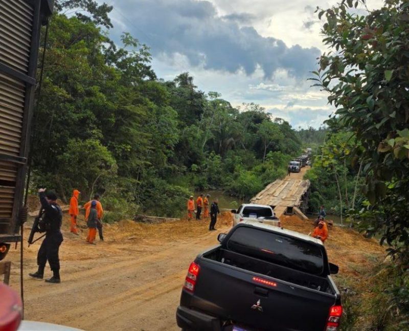 Comandante da PM de Rondônia reforça policiamento e fiscalização no Parque Estadual de Guajará-Mirim Comandante da PM de Rondônia reforça policiamento e fiscalização no Parque Estadual de Guajará-Mirim