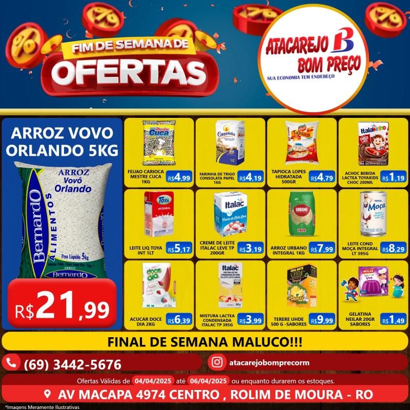 Domingo da Economia no ATACAREJO BLM PREÇO, em Rolim de Moura Domingo da Economia no ATACAREJO BLM PREÇO, em Rolim de Moura