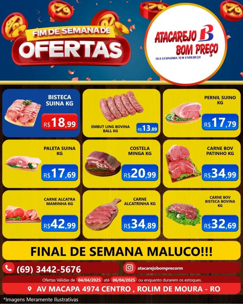 Domingo da Economia no ATACAREJO BLM PREÇO, em Rolim de Moura Domingo da Economia no ATACAREJO BLM PREÇO, em Rolim de Moura