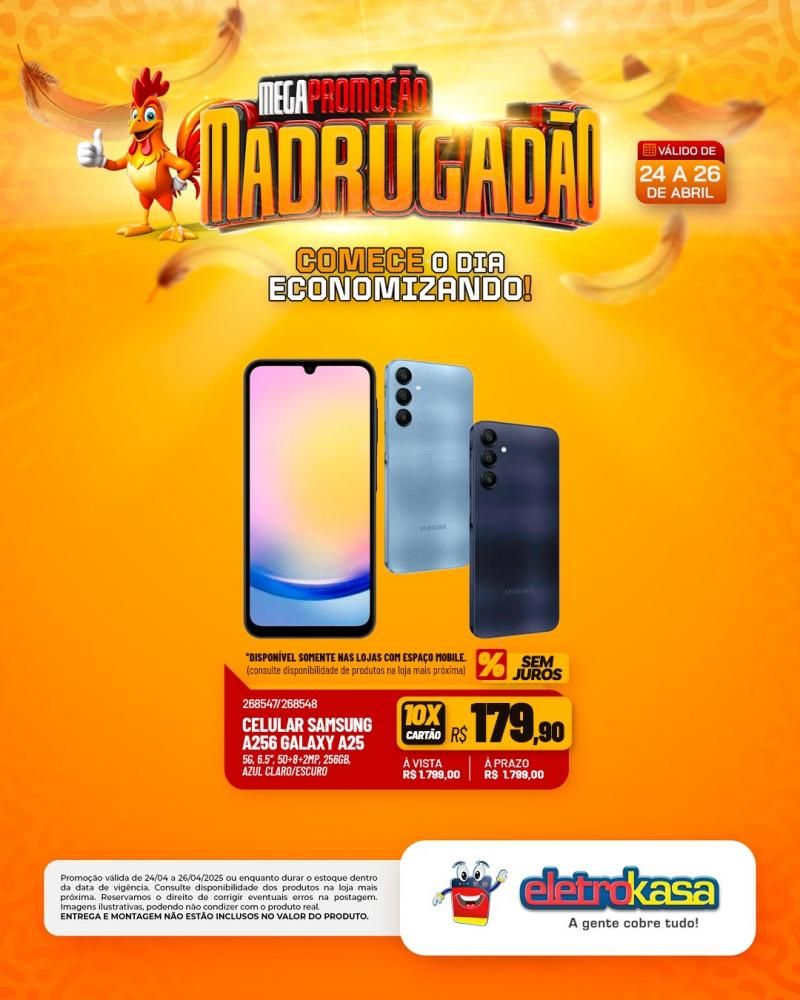 MEGAPROMOÇÃO MADRUGADÃO nas lojas eletroKasa, em Rolim de Moura MEGAPROMOÇÃO MADRUGADÃO nas lojas eletroKasa, em Rolim de Moura