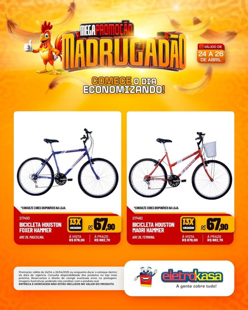 MEGAPROMOÇÃO MADRUGADÃO nas lojas eletroKasa, em Rolim de Moura MEGAPROMOÇÃO MADRUGADÃO nas lojas eletroKasa, em Rolim de Moura