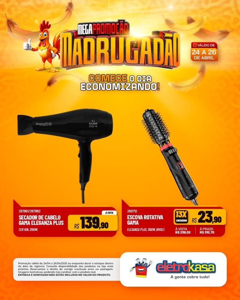 MEGAPROMOÇÃO MADRUGADÃO nas lojas eletroKasa, em Rolim de Moura MEGAPROMOÇÃO MADRUGADÃO nas lojas eletroKasa, em Rolim de Moura