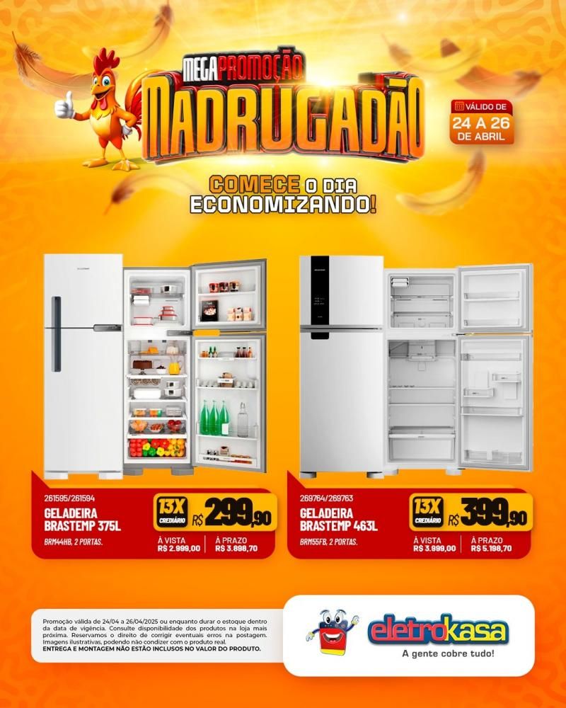 MEGAPROMOÇÃO MADRUGADÃO nas lojas eletroKasa, em Rolim de Moura MEGAPROMOÇÃO MADRUGADÃO nas lojas eletroKasa, em Rolim de Moura