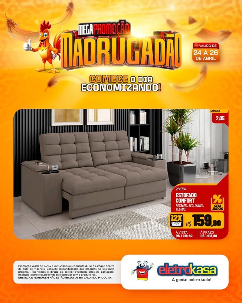 MEGAPROMOÇÃO MADRUGADÃO nas lojas eletroKasa, em Rolim de Moura MEGAPROMOÇÃO MADRUGADÃO nas lojas eletroKasa, em Rolim de Moura