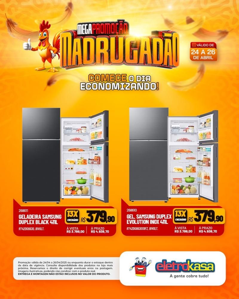 MEGAPROMOÇÃO MADRUGADÃO nas lojas eletroKasa, em Rolim de Moura MEGAPROMOÇÃO MADRUGADÃO nas lojas eletroKasa, em Rolim de Moura
