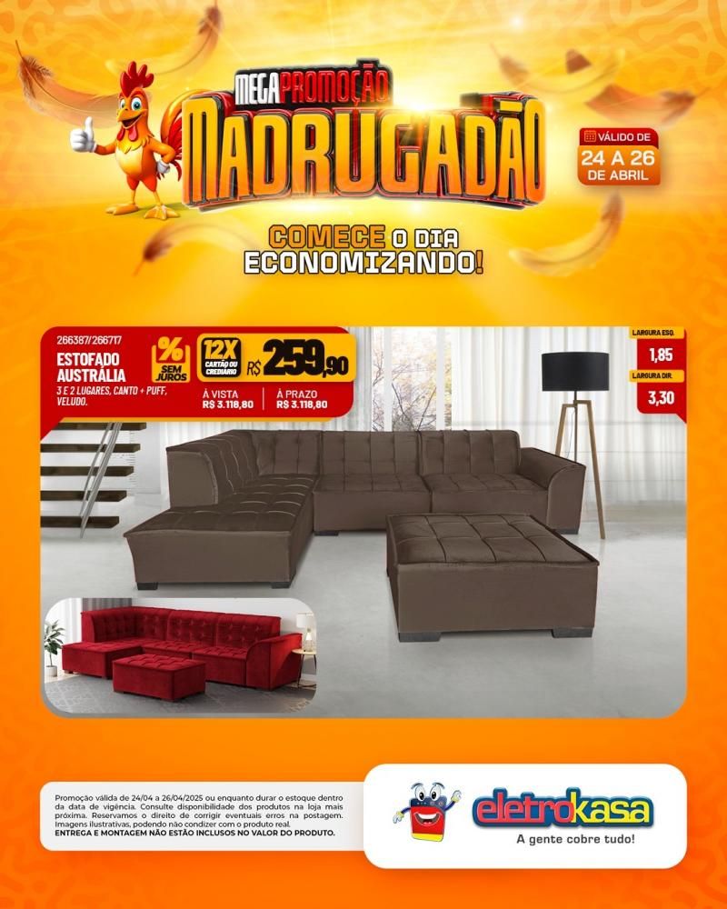 MEGAPROMOÇÃO MADRUGADÃO nas lojas eletroKasa, em Rolim de Moura MEGAPROMOÇÃO MADRUGADÃO nas lojas eletroKasa, em Rolim de Moura