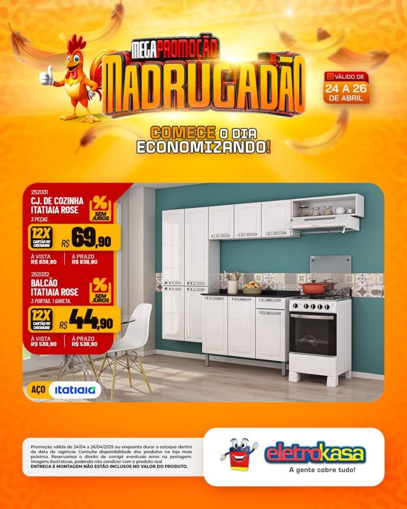 MEGAPROMOÇÃO MADRUGADÃO nas lojas eletroKasa, em Rolim de Moura MEGAPROMOÇÃO MADRUGADÃO nas lojas eletroKasa, em Rolim de Moura