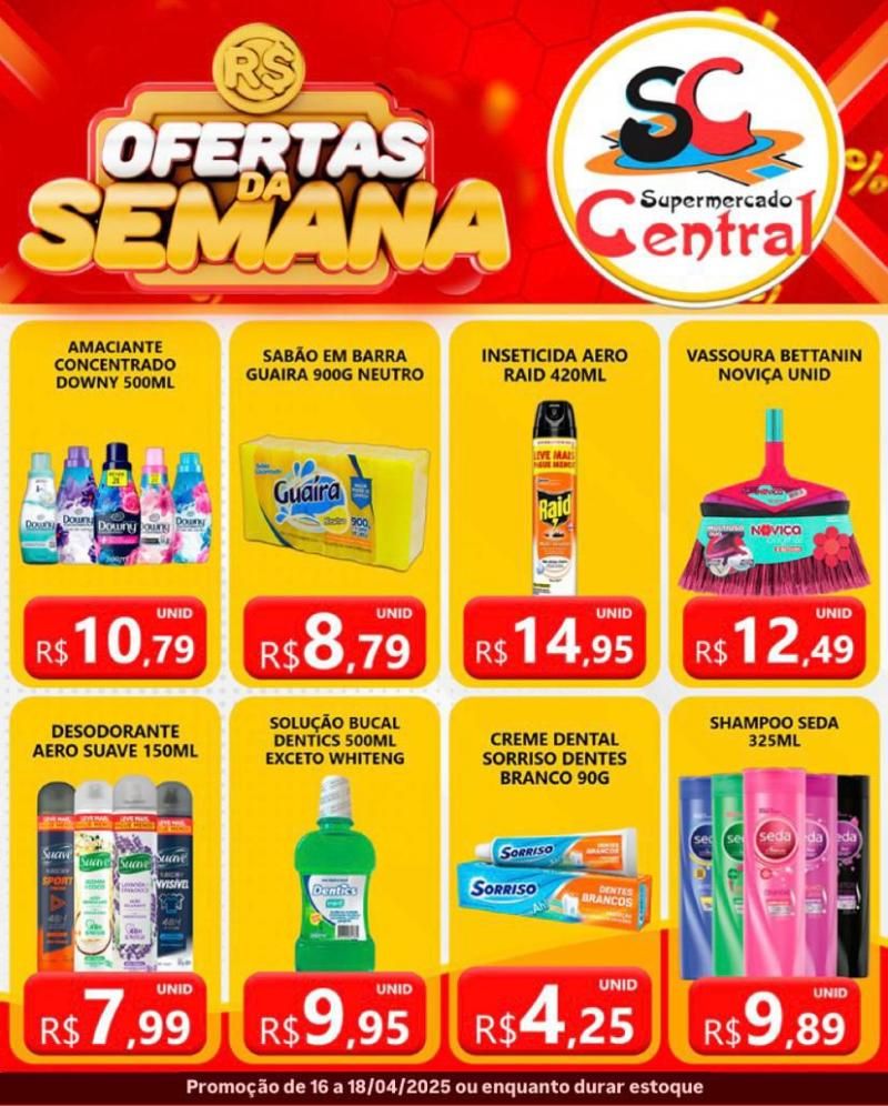 Ofertas da semana do Supermercado Central de Rolim de Moura Ofertas da semana do Supermercado Central de Rolim de Moura