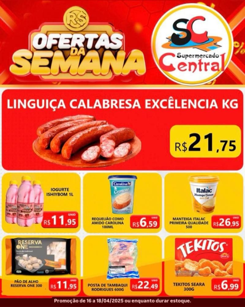 Ofertas da semana do Supermercado Central de Rolim de Moura Ofertas da semana do Supermercado Central de Rolim de Moura