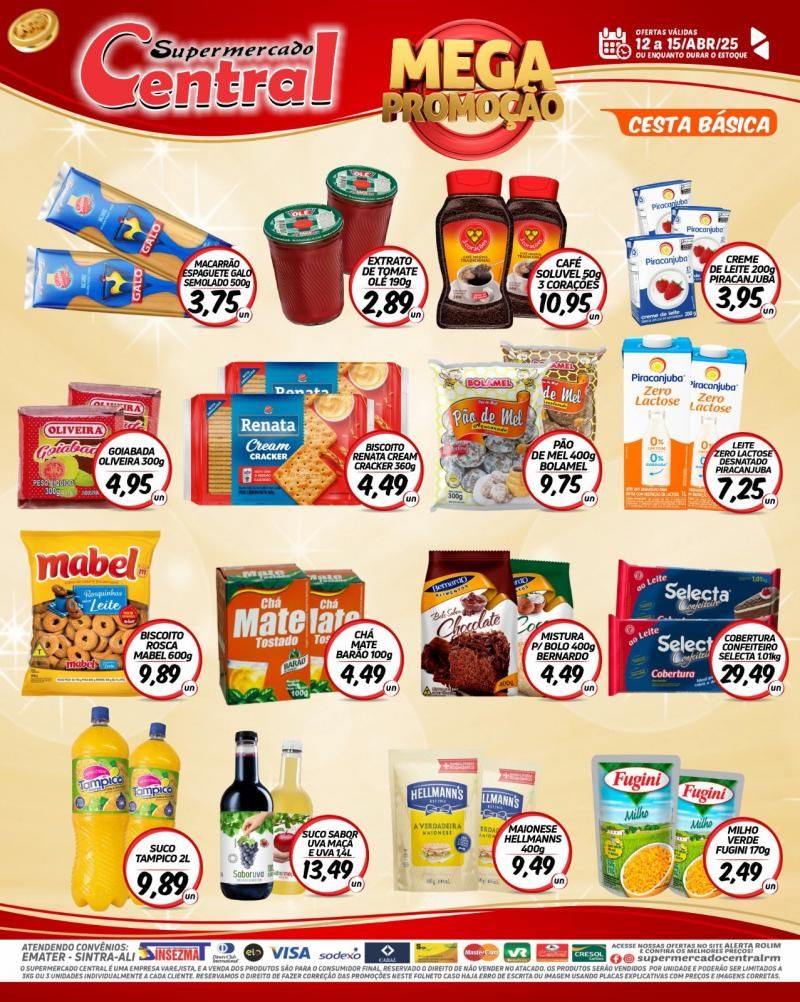 Ofertas Supermercado Central de Rolim de Moura Ofertas Supermercado Central de Rolim de Moura