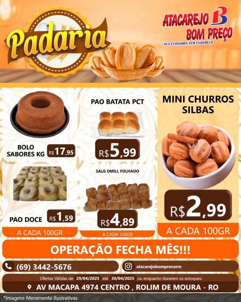 OPERAÇÃO FECHA MÊS com ofertas especiais, no ATACAREJO BOM PREÇO em Rolim de Moura OPERAÇÃO FECHA MÊS com ofertas especiais, no ATACAREJO BOM PREÇO em Rolim de Moura