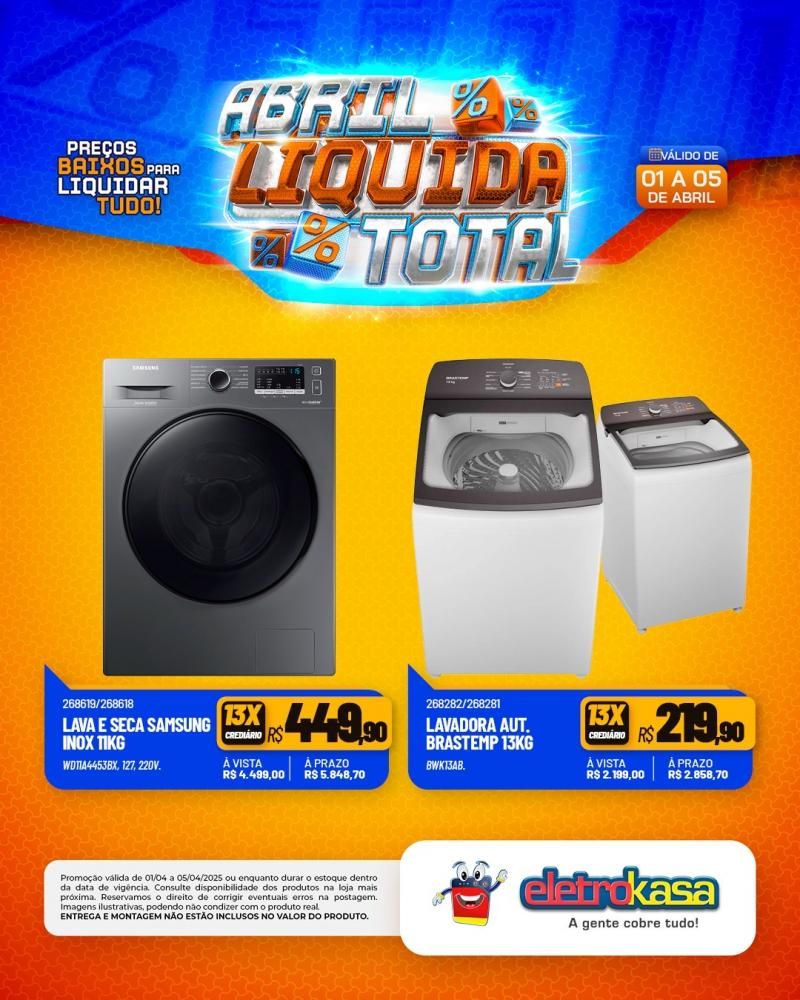 PREÇOS BAIXOS para liquidar tudo nas lojas eletroKasa, em Rolim de Moura PREÇOS BAIXOS para liquidar tudo nas lojas eletroKasa, em Rolim de Moura