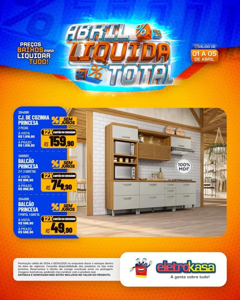 PREÇOS BAIXOS para liquidar tudo nas lojas eletroKasa, em Rolim de Moura PREÇOS BAIXOS para liquidar tudo nas lojas eletroKasa, em Rolim de Moura