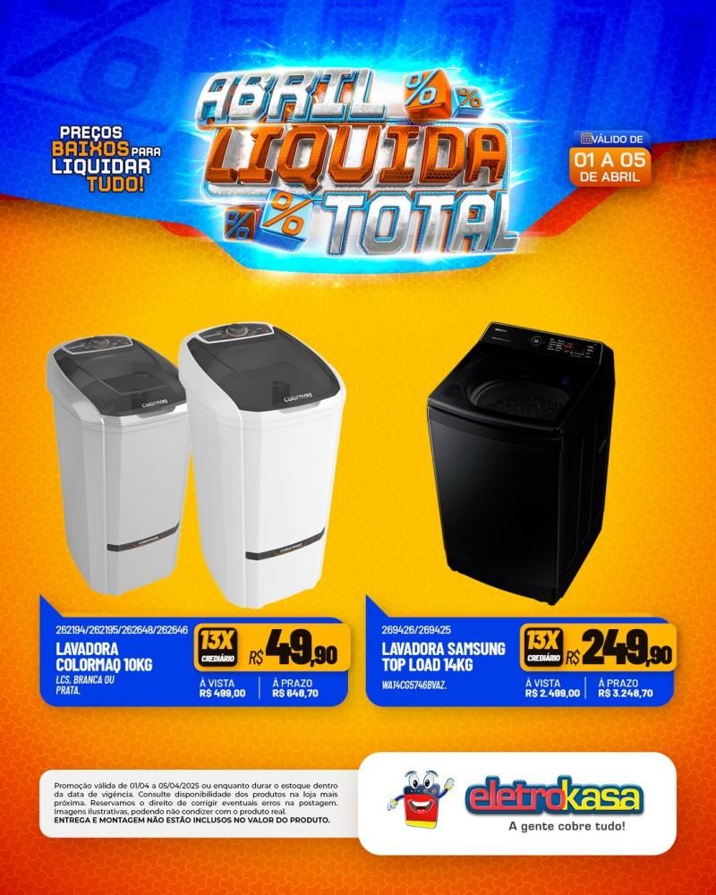 PREÇOS BAIXOS para liquidar tudo nas lojas eletroKasa, em Rolim de Moura PREÇOS BAIXOS para liquidar tudo nas lojas eletroKasa, em Rolim de Moura