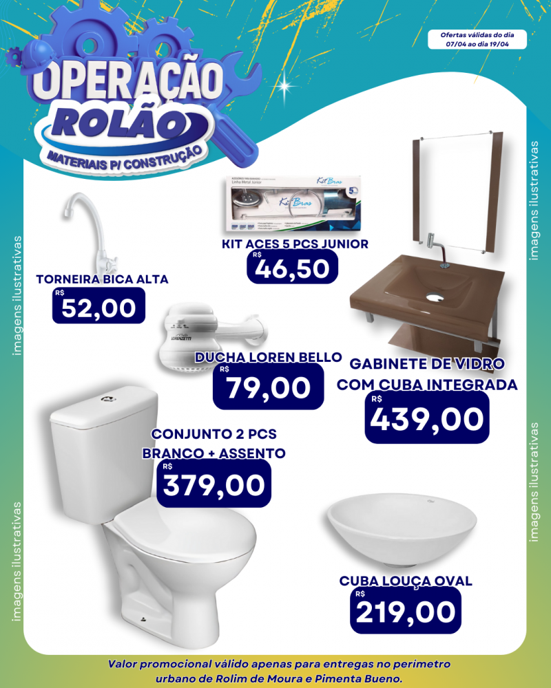 Promoção do Rolão Materiais para Construção Promoção do Rolão Materiais para Construção