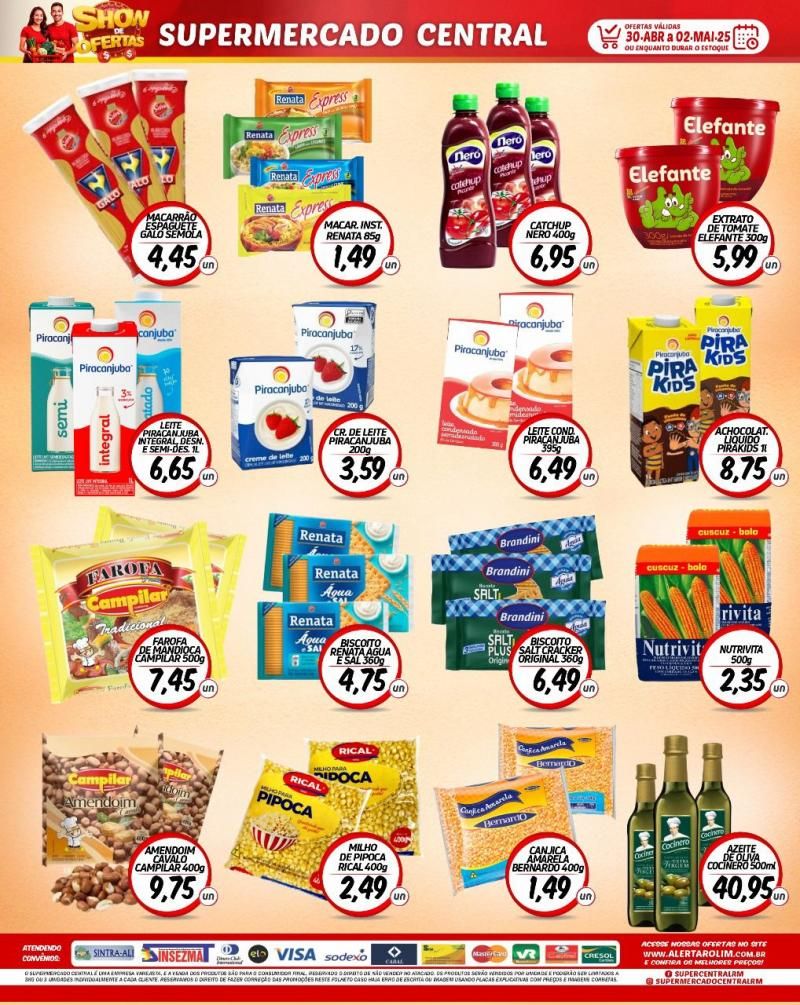 Show de ofertas do Supermercado Central de Rolim de Moura Show de ofertas do Supermercado Central de Rolim de Moura