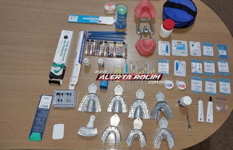 Suspeito foi preso em flagrante pela PM, em Rolim de Moura e produtos furtados foram recuperados Suspeito foi preso em flagrante pela PM, em Rolim de Moura e produtos furtados foram recuperados