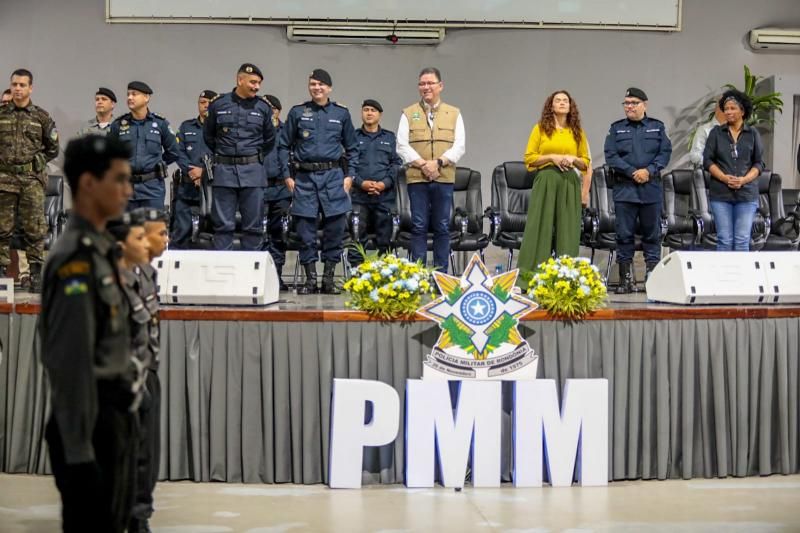 Valores éticos e de cidadania são impulsionados pelo governador Marcos Rocha aos jovens do Programa Policial Militar Mirim Valores éticos e de cidadania são impulsionados pelo governador Marcos Rocha aos jovens do Programa Policial Militar Mirim