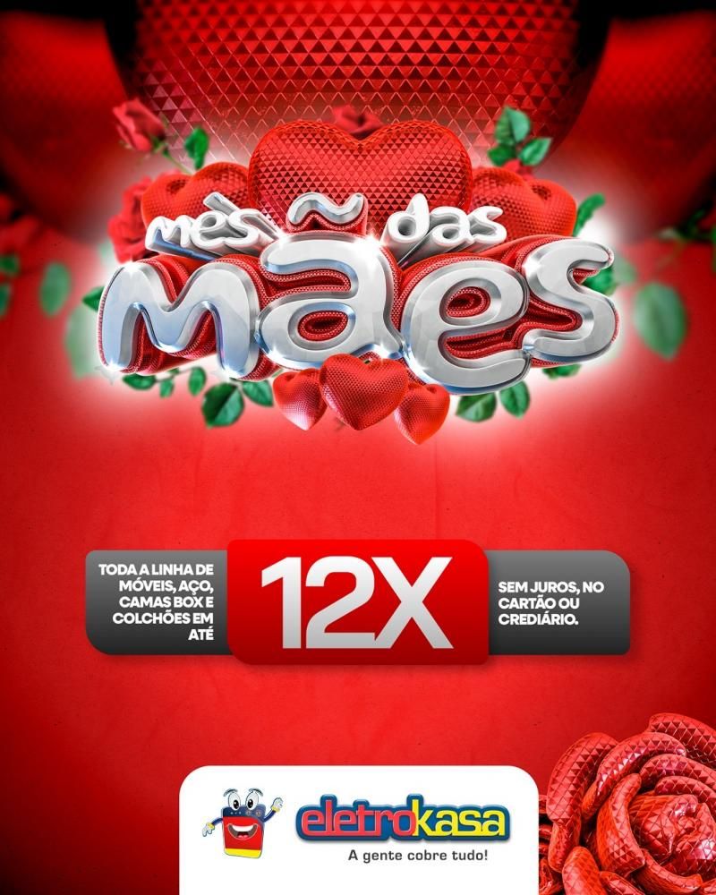 ELETROKASA, Amor de mãe merece o melhor presente ELETROKASA, Amor de mãe merece o melhor presente