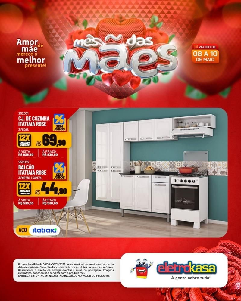 ELETROKASA, Amor de mãe merece o melhor presente ELETROKASA, Amor de mãe merece o melhor presente