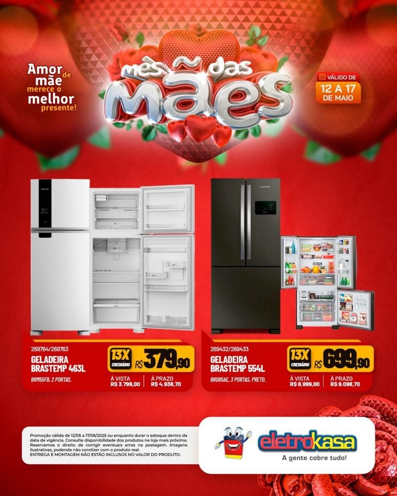 ELETROKASA - Amor de mãe merece o melhor presente ELETROKASA - Amor de mãe merece o melhor presente