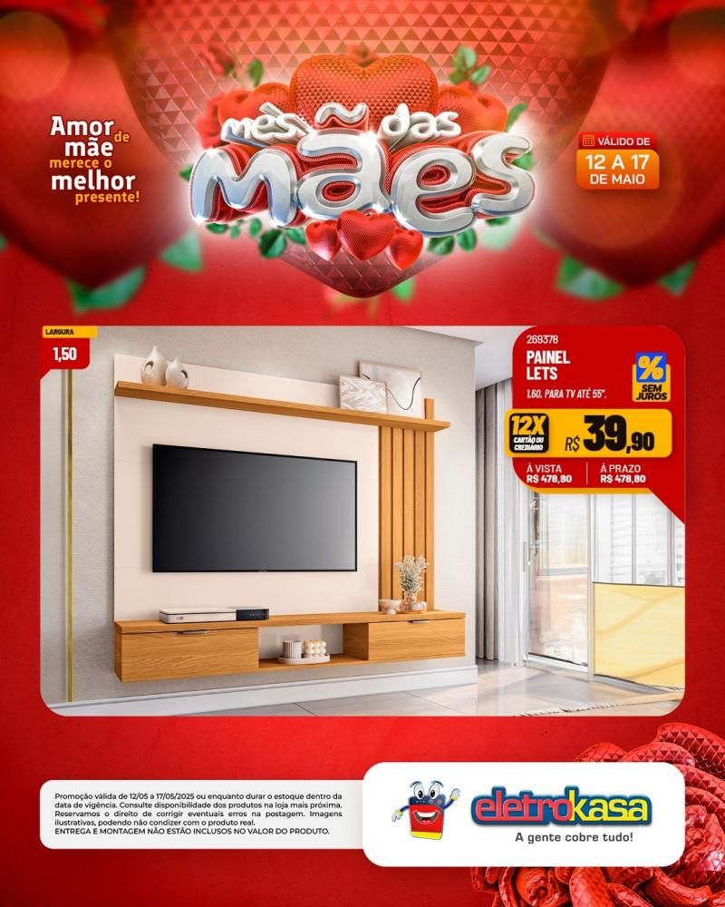 ELETROKASA - Amor de mãe merece o melhor presente ELETROKASA - Amor de mãe merece o melhor presente