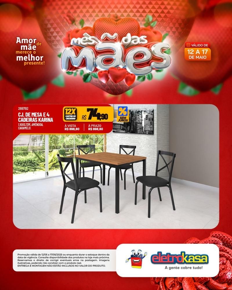 ELETROKASA - Amor de mãe merece o melhor presente ELETROKASA - Amor de mãe merece o melhor presente