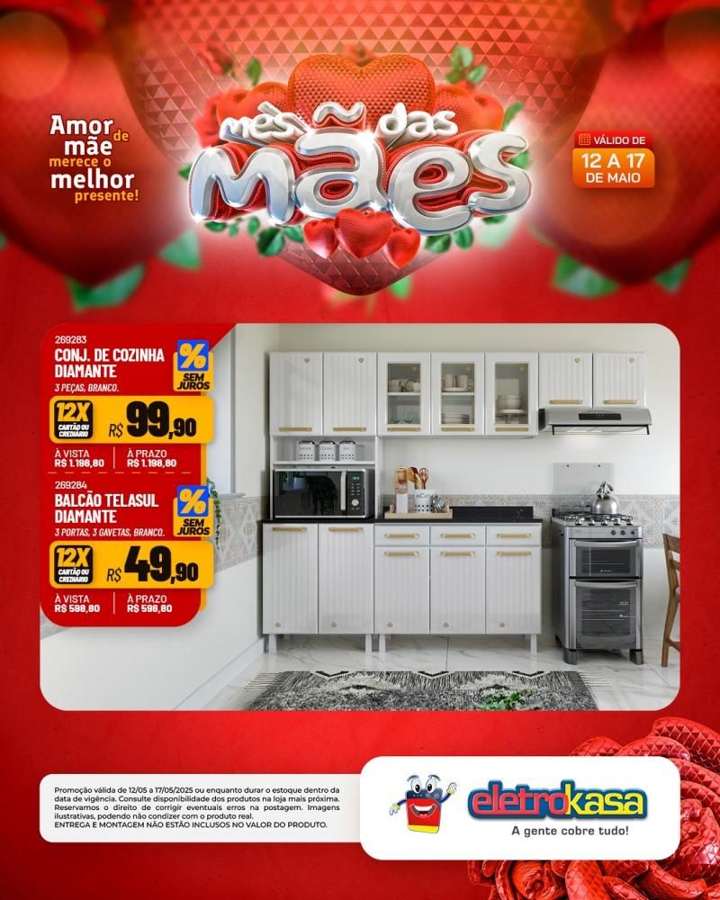 ELETROKASA - Amor de mãe merece o melhor presente ELETROKASA - Amor de mãe merece o melhor presente