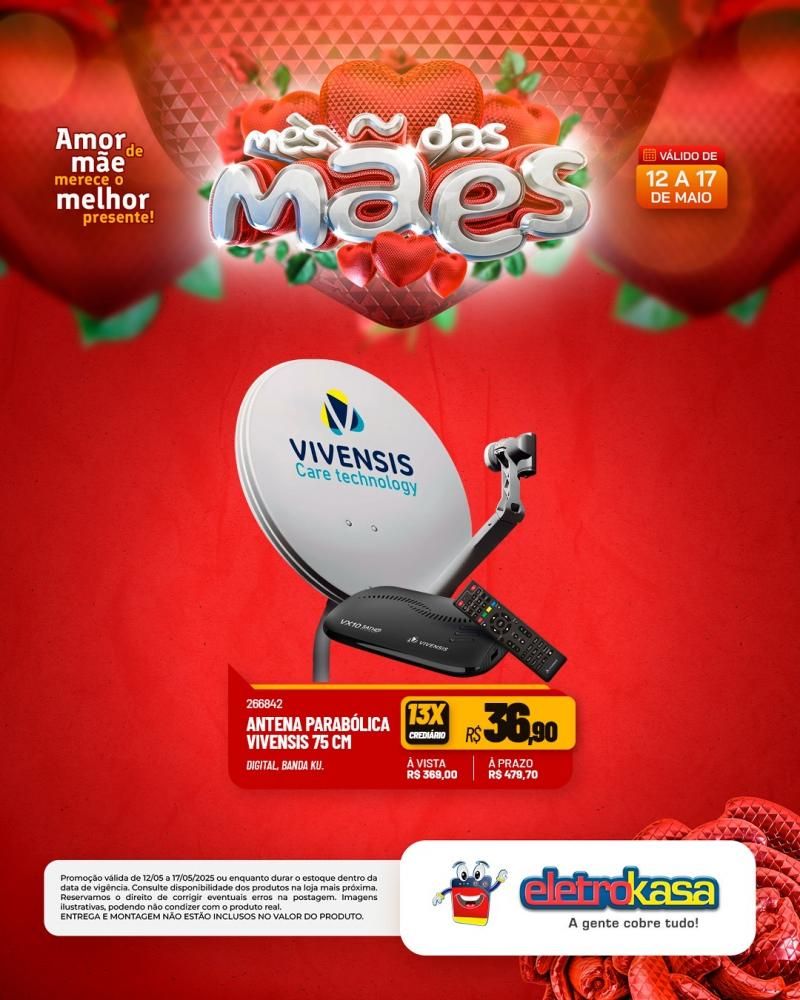 ELETROKASA - Amor de mãe merece o melhor presente ELETROKASA - Amor de mãe merece o melhor presente