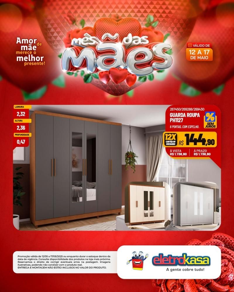 ELETROKASA - Amor de mãe merece o melhor presente ELETROKASA - Amor de mãe merece o melhor presente