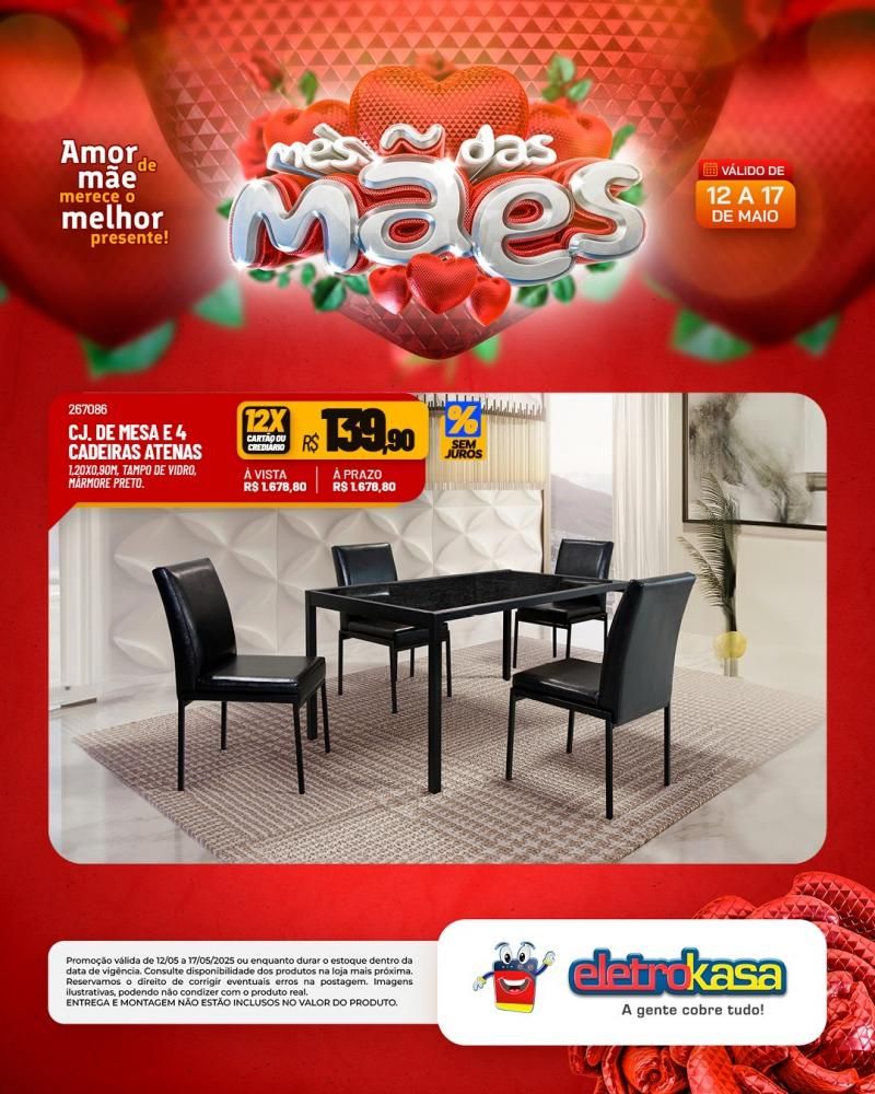 ELETROKASA - Amor de mãe merece o melhor presente ELETROKASA - Amor de mãe merece o melhor presente