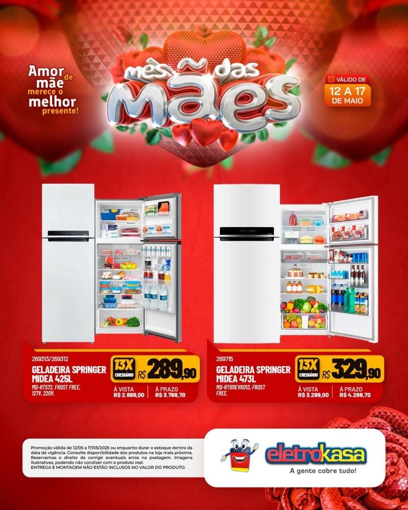 ELETROKASA - Amor de mãe merece o melhor presente ELETROKASA - Amor de mãe merece o melhor presente