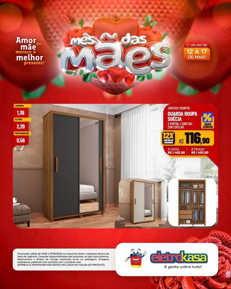 ELETROKASA - Amor de mãe merece o melhor presente ELETROKASA - Amor de mãe merece o melhor presente