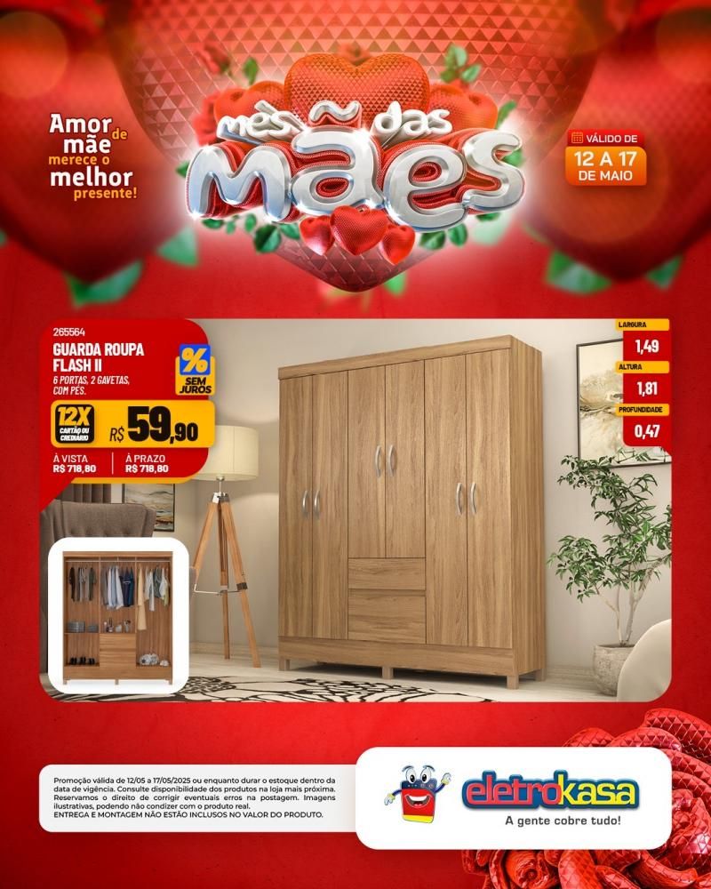 ELETROKASA - Amor de mãe merece o melhor presente ELETROKASA - Amor de mãe merece o melhor presente