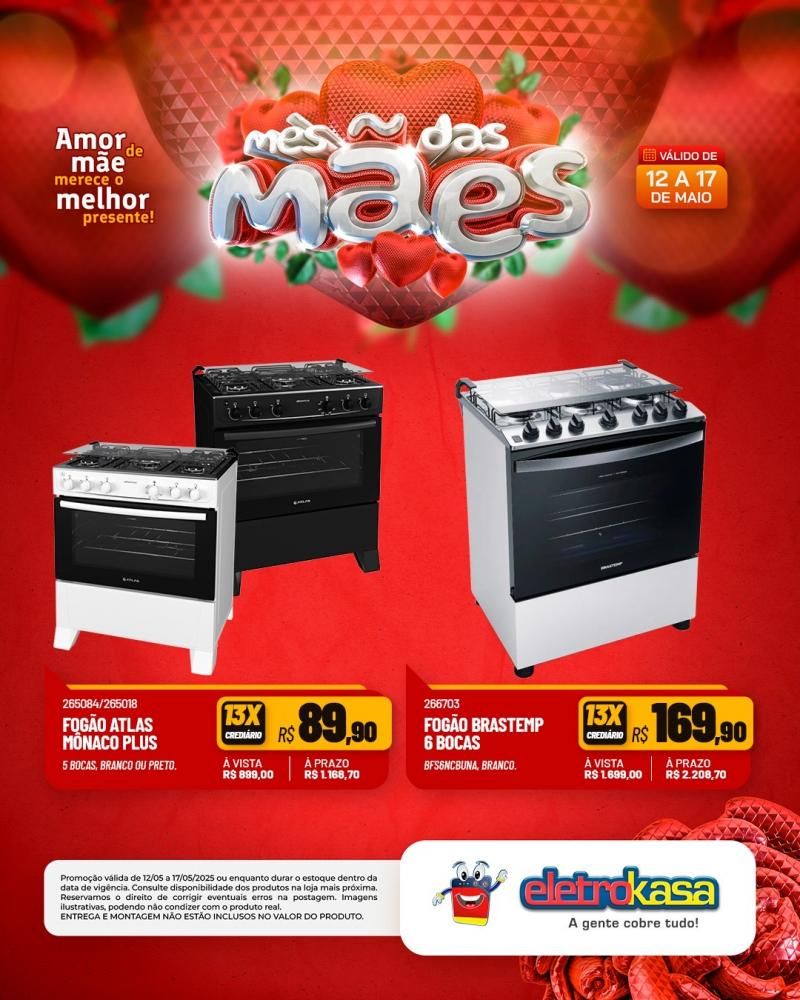 ELETROKASA - Amor de mãe merece o melhor presente ELETROKASA - Amor de mãe merece o melhor presente