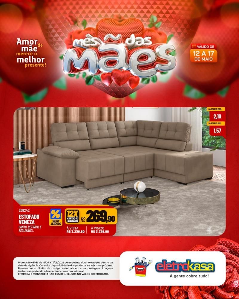 ELETROKASA - Amor de mãe merece o melhor presente ELETROKASA - Amor de mãe merece o melhor presente